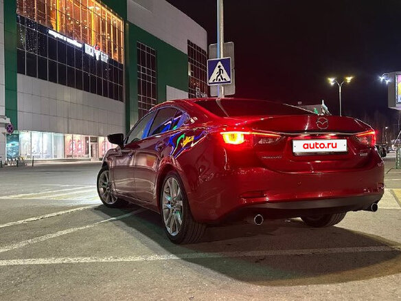 2013 Mazda 6 III (GJ), красный, 1300000 рублей - вид 1