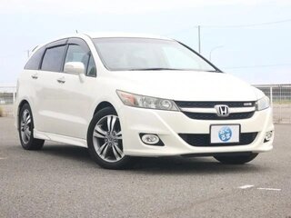 2012 Honda Stream II Рестайлинг, белый, 1020000 рублей, вид 2