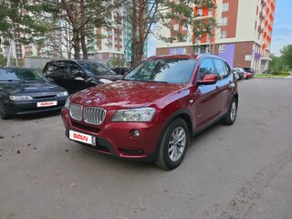 2013 BMW X3 30d xDrive II (F25), красный, 1950000 рублей, вид 1