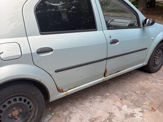 2007 Renault Logan I, зелёный, 230000 рублей, вид 4