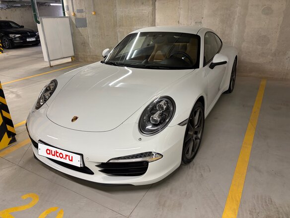 2014 Porsche 911 Carrera VII (991), белый - вид 1