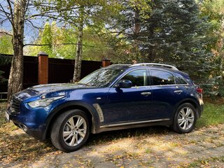 2013 Infiniti FX37 II (S51) Рестайлинг, синий, 2700000 рублей, вид 1
