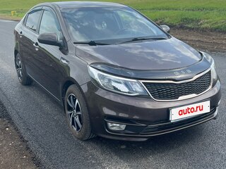 2015 Kia Rio III Рестайлинг, коричневый, 1200000 рублей, вид 5