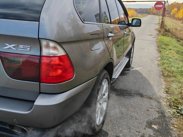 2005 BMW X5 3.0i I (E53) Рестайлинг, серый, 1265000 рублей - вид 5