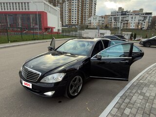 2008 Mercedes-Benz S-Класс 500 Long V (W221), чёрный, 1550000 рублей, вид 3