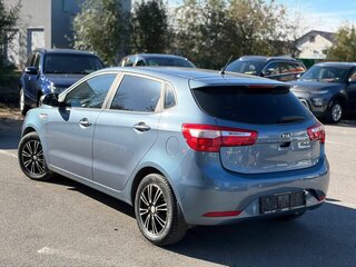 2012 Kia Rio 4-speed III, голубой, 920000 рублей, вид 4