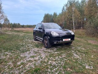 2006 Porsche Cayenne S I (955), чёрный, 1600000 рублей, вид 3