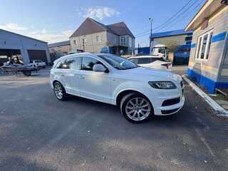 2010 Audi Q7 8-speed I (4L) Рестайлинг, белый, 1900000 рублей, вид 3