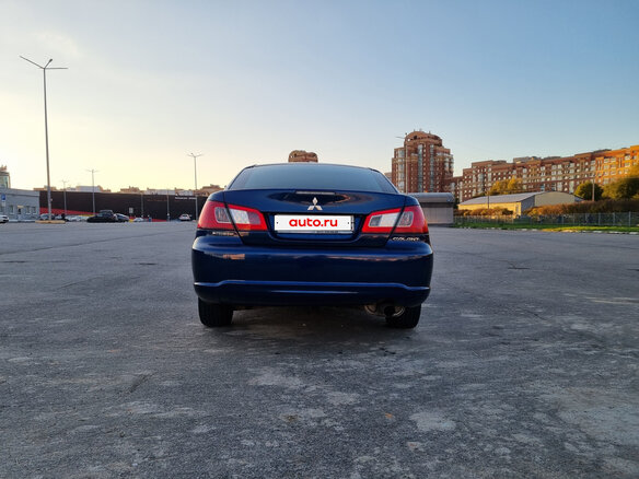 2008 Mitsubishi Galant IX Рестайлинг, синий, 685000 рублей - вид 13