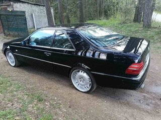 1998 Mercedes-Benz CL-Класс 500 I (C140), чёрный, 2300000 рублей, вид 4