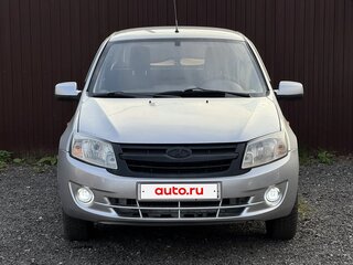 2013 Lada (ВАЗ) Granta I, серебристый, 249777 рублей, вид 2