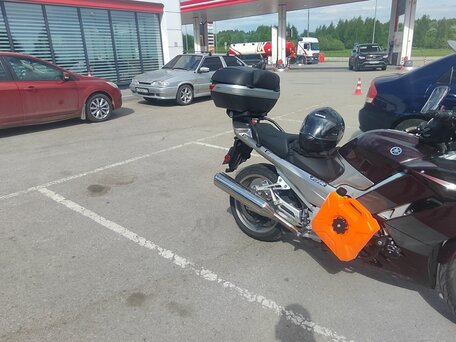 2007 Yamaha FJR1300, красный, 649000 рублей, вид 5