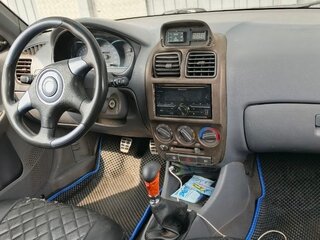 2001 Hyundai Accent II, серебристый, 300000 рублей, вид 3