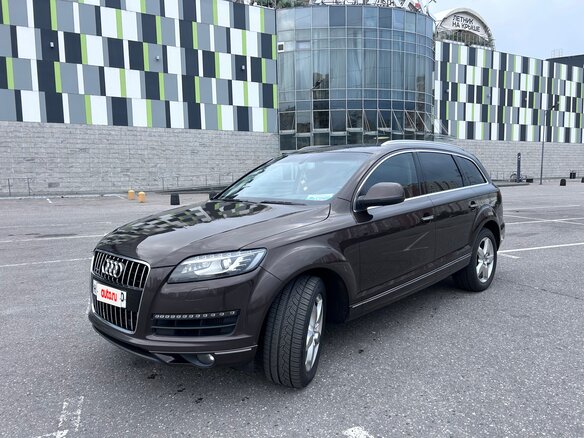 2014 Audi Q7 I (4L) Рестайлинг, коричневый