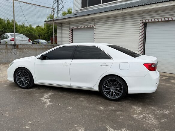 2013 Toyota Camry VII (XV50), белый, 1400000 рублей - вид 6