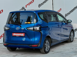 2019 Toyota Sienta II Рестайлинг, синий, 1430000 рублей, вид 4