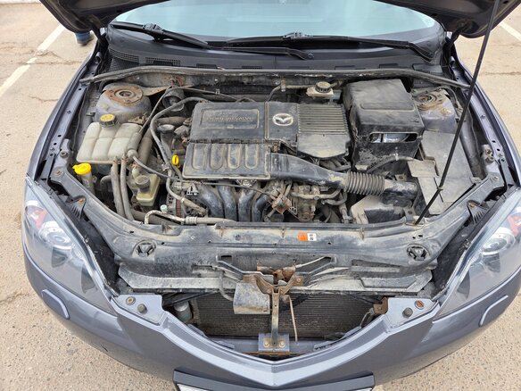 2008 Mazda 3 I (BK) Рестайлинг, серый, 550000 рублей - вид 7