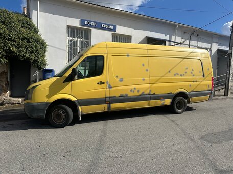 2011 Volkswagen Crafter, жёлтый, 1200000 рублей, вид 4