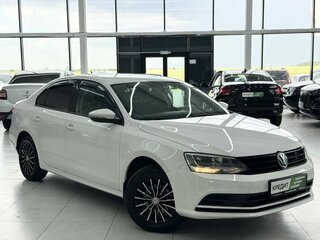 2015 Volkswagen Jetta VI Рестайлинг, белый, 1149000 рублей, вид 4