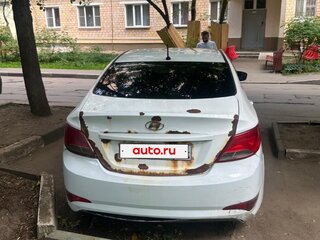2014 Hyundai Solaris I Рестайлинг, белый, 280000 рублей, вид 2