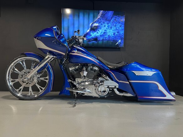 2007 Harley-Davidson Road Glide, синий, 1750000 рублей - вид 3