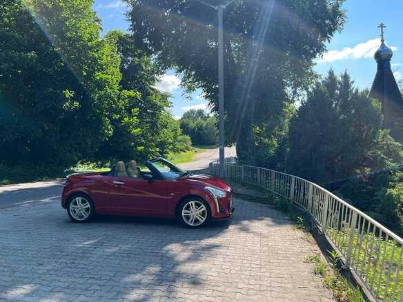 2014 Daihatsu Copen II, красный, 1150000 рублей - вид 4
