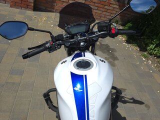 2017 Suzuki SV 650, белый, 550000 рублей, вид 4
