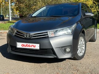 2013 Toyota Corolla XI (E160, E170, E180), серый, 699000 рублей, вид 1