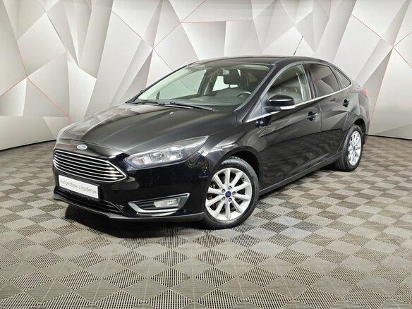 2017 Ford Focus III Рестайлинг, чёрный, 947000 рублей