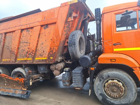 2014 КамАЗ 6520, оранжевый, 2000000 рублей, вид 3