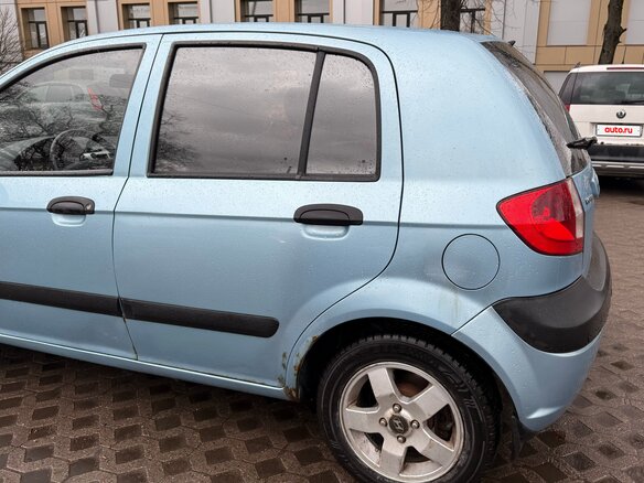 2008 Hyundai Getz I Рестайлинг, голубой, 560000 рублей - вид 5