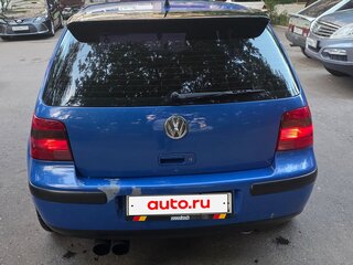 1998 Volkswagen Golf IV, синий, 430000 рублей, вид 4