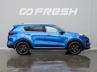 2020 Kia Sportage IV Рестайлинг, синий, 2720000 рублей, вид 5
