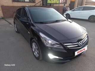 2016 Hyundai Solaris I Рестайлинг, чёрный, 970000 рублей, вид 1