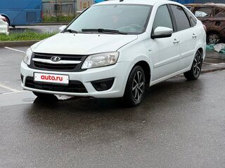 2015 Lada (ВАЗ) Granta I, белый, 485000 рублей, вид 1