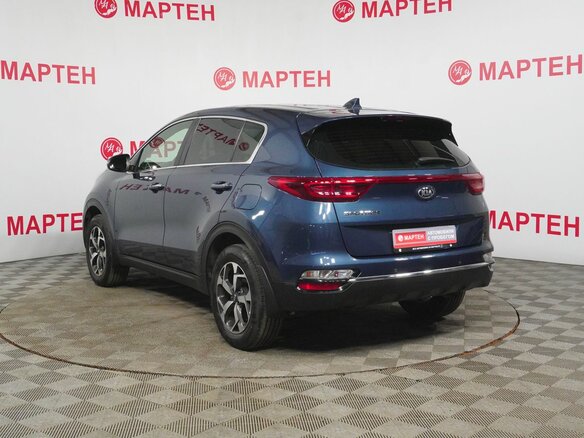 2021 Kia Sportage IV Рестайлинг, синий - вид 7