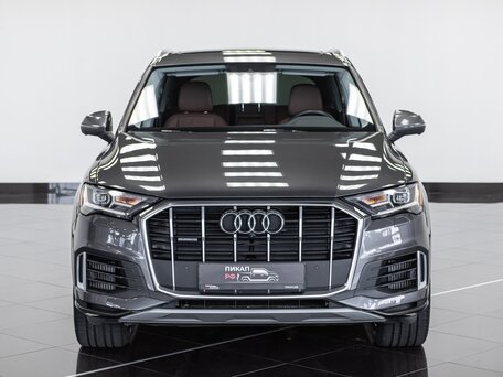 2020 Audi Q7 55 TFSI II (4M) Рестайлинг, серый, 5890000 рублей, вид 2
