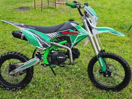 2025 BSE MX 125, зелёный, 55000 рублей, вид 3