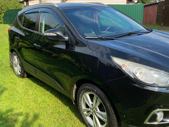 2012 Hyundai ix35 I, чёрный - вид 1