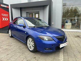 2007 Mazda 3 I (BK) Рестайлинг, синий, 450000 рублей, вид 5