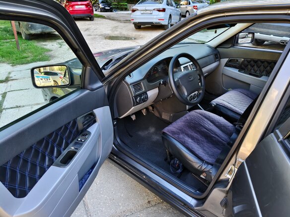 2007 Lada (ВАЗ) Priora I, коричневый, 360000 рублей - вид 8