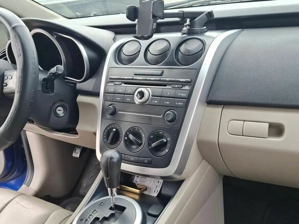 2006 Mazda CX-7 I, синий, 750000 рублей - вид 3