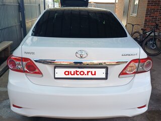 2012 Toyota Corolla X (E140, E150) Рестайлинг, белый, 1050000 рублей, вид 4