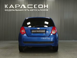 2010 Chevrolet Aveo I Рестайлинг, синий, 360000 рублей, вид 4