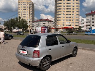 2001 Nissan Micra II (K11), серебристый, 135000 рублей, вид 4