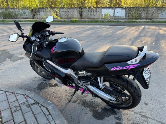 2002 Honda CBR 600F, синий, 400000 рублей - вид 7
