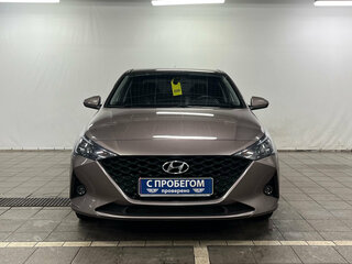 2020 Hyundai Solaris II Рестайлинг, коричневый, 1420000 рублей, вид 5