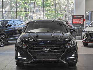 2019 Hyundai Sonata VII (LF) Рестайлинг, чёрный, 1549000 рублей, вид 2