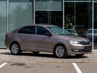 2018 Skoda Rapid I Рестайлинг, бежевый, 1125000 рублей, вид 3