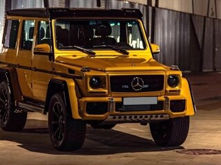 1996 Mercedes-Benz G-Класс 300 II (W463), жёлтый, 4700000 рублей, вид 1